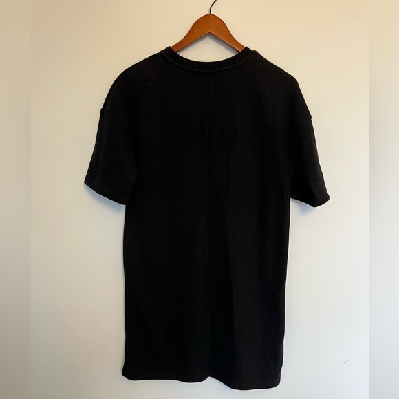 Zara autumn winter collection 17-18 Black embroidered dress size small - Picture 4 of 5